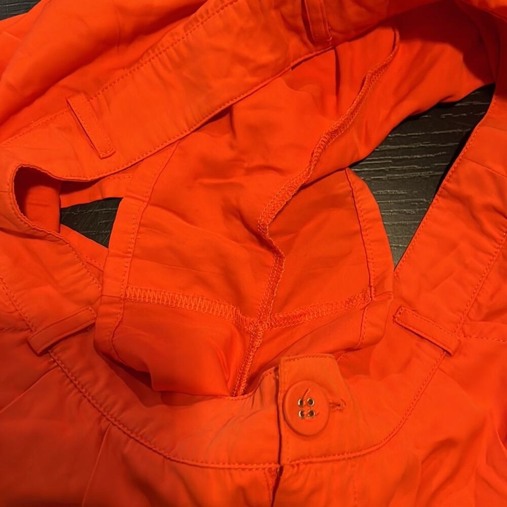 Forever 21 Medium High Waisted Orange Shorts - Picture 3 of 4